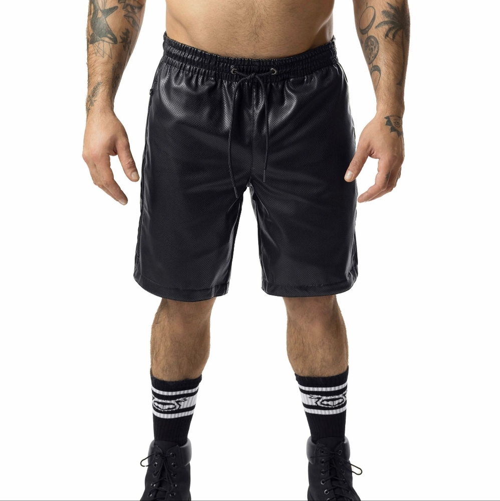 Nasty Pig Honcho Perforated Vegan Leather Shorts